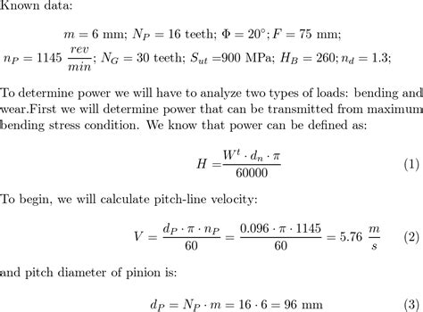 Shigley S Mechanical Engineering Design Exercise