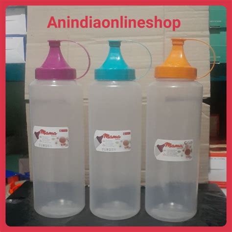 Jual Botol Kecap 2lobang 1000ml Botol Kecap Saus Mayones 1 Liter