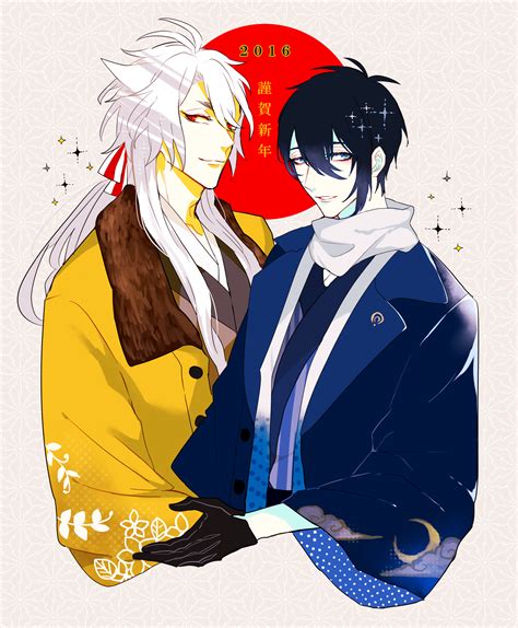 Mikazuki Munechika And Kogitsunemaru Touken Ranbu Drawn By Utsumi62