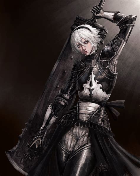 2b In Plate Armor By Azure Meraki Rarmoredwomen