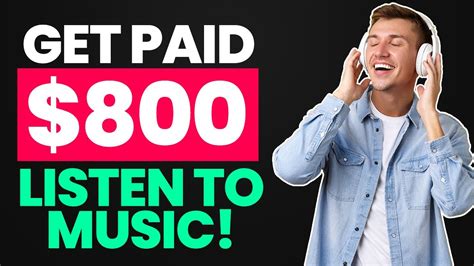 Get Paid To Listen To Music Make Money Online Youtube