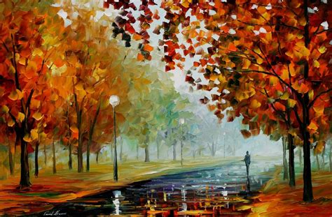 Fall Landscape Oil Painting at PaintingValley.com | Explore collection ...