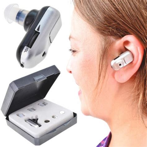 Hearing Amplifier Aid Bluetooth Earplug Earpiece Design With Volume