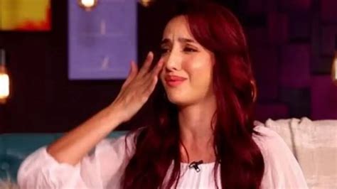 Nora Fatehi Becomes Emotional Sheds Tears After Recalling Her Breakup