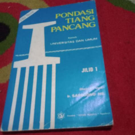 Jual PONDASI TIANG PANCANG JILID 1 Shopee Indonesia