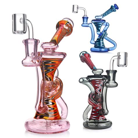 Phoenix Star Inches Recycler Dab Rig With American Northstar Glass Rod