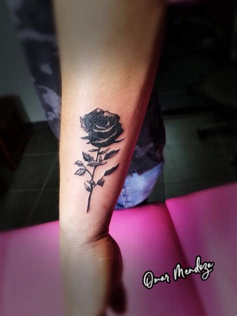 Tatuaje Del Artista Mexicano Omar Mendoza Black Rose Tatuajes Y M S