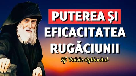 Puterea Rugăciunii lui Iisus Sf Paisie Aghioritul YouTube