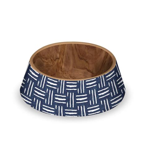 TarHong Indigo Oasis Pet Bowl BaxterBoo