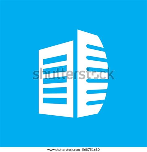 Business Center Icon Illustration Isolated Vector Stock Vector Royalty