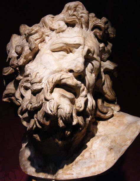 KDS Photo Ashmolean Museum Oxford UK Plaster Head Of Laocoon Copy