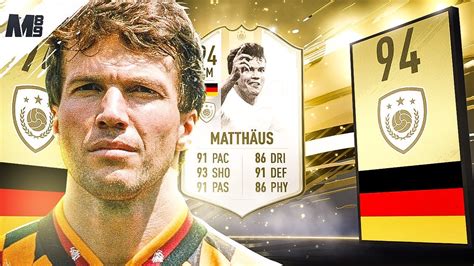 Fifa 19 Icon Moments Matthaus Review 94 Icon Matthaus Player Review