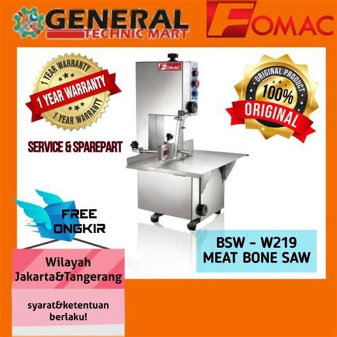 Jual Promo Mesin Pemotong Daging Beku Ikan Dan Tulang Bone Saw Bsw