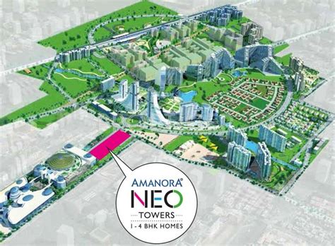Layout Plan Image Of Amanora Group Neo Towers For Sale