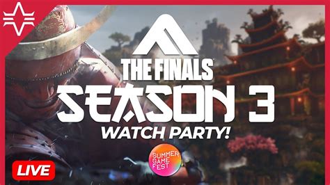 The Finals Season 3 Watch Party Trailer Reaction Live And Private Lobby With Viewers Youtube