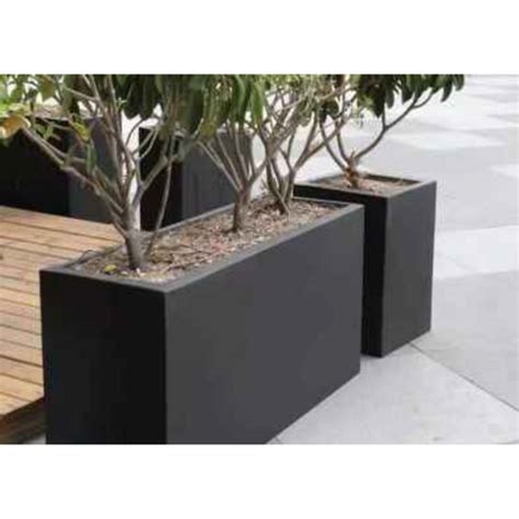 Tall Rectangular FRP Planter 2 Feet 24 Inches R04 The Garden