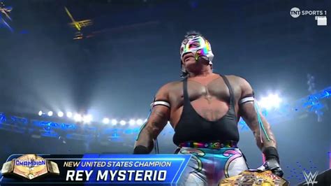 Rey Mysterio Beats Theory To Win Wwe United States Title