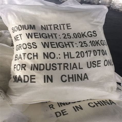 Cas White Powder Nano Sodium Nitrite China Nitrite Powder