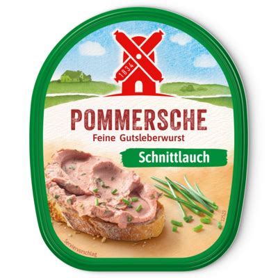 Pommersche Gutsleberwurst Fein R Genwalder M Hle