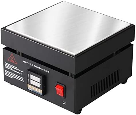 Soiiw Upgraded 110V 850W Soldering Hot Plate LED Microcomputer Electric Preheat Soldering
