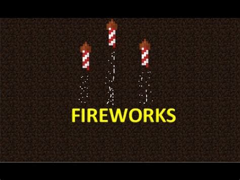 [Minecraft] How to make Automatic Fireworks with dispensers! - YouTube