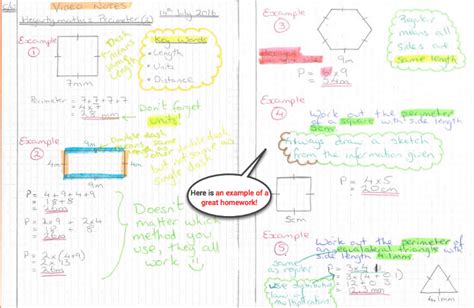 Tracking Work Done What Does Good Homework Look Like