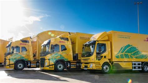 DHL Parcel UK Takes Delivery Of Six Fully Electric Trucks And Begins