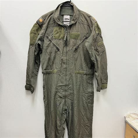 Genuine Us Air Force Green Nomex Fire Resistant Fligh Gem