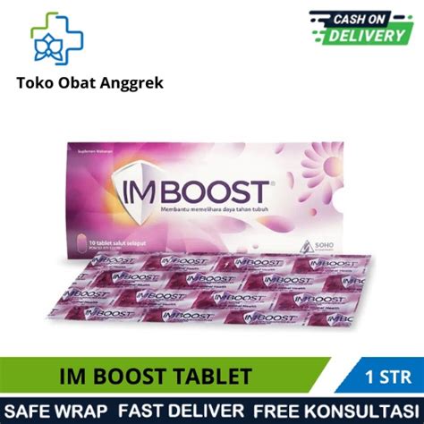 Jual IMBOOST TABLET MEMELIHARA DAYA TAHAN TUBUH Shopee Indonesia