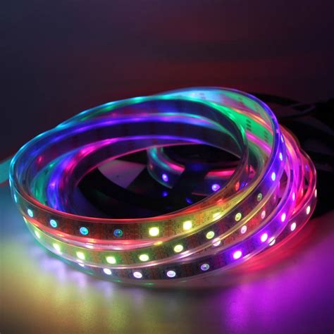 DC5V WS2812B Ws2812 RGB Individually Addressable Smart Led Pixel Strip