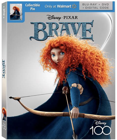 Brave Disney Edition Walmart Exclusive Blu Ray Dvd Digital