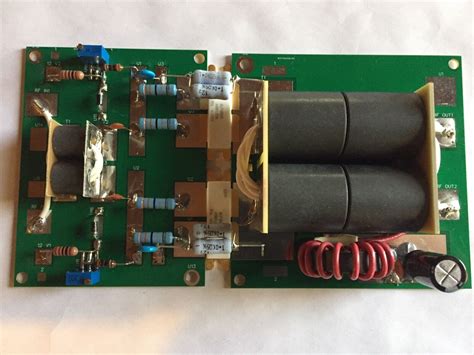 Rf Ldmos Amplifier Watts Meters Plus Meters Dual