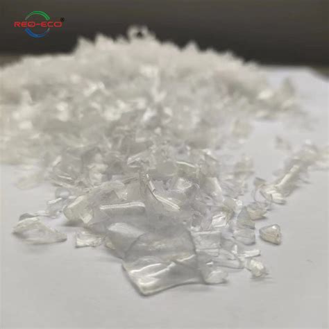 Recycled Plastic Clear Pet Scrap Transparent Cold Wash Bottle Flakes