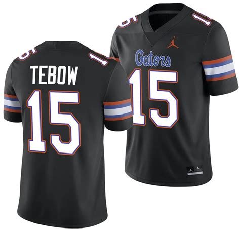 [available] Get New Tim Tebow Jersey 15 2023 24 Black