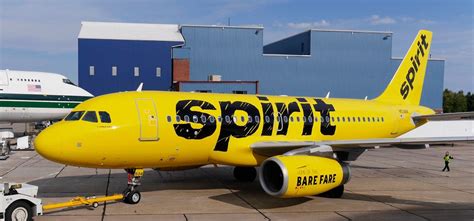 Behind Spirit Airlines Yellow And Black Rebranding