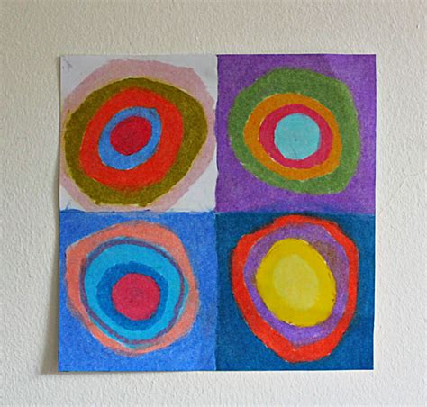 Kandinsky Circles Art Lesson For Children Nurturestore