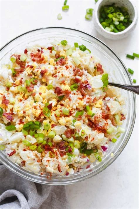 Healthy Potato Salad Easy Quick And Perfect For Summer