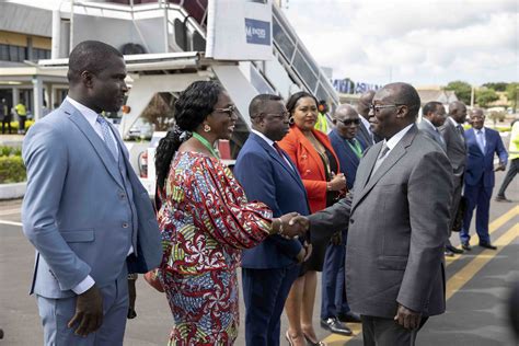 Arriv E Du Vice Pr Sident De La R Publique En Guin E Bissau Pour Les