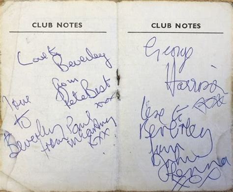 The Beatles Autographs and Autograph Examples | Signed Memorabilia