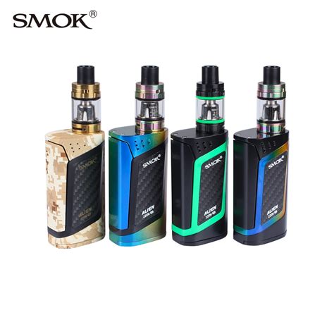 Smok Alien W Kit Vape E Cig Vaporizer Box Mod With Tfv Baby Tank