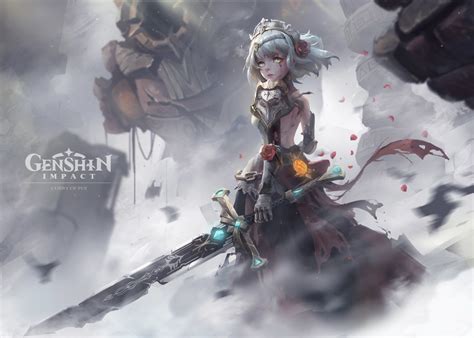 Арты по геншину это что-то Genshin Impact | HoYoLAB
