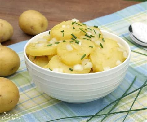 Schwabischer Kartoffelsalat Swabian Potato Salad • Curious Cuisiniere