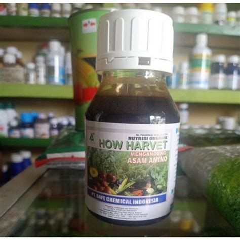 Jual Nutrisi Organik How Harvet 250ml Kota Medan Holticultureseed