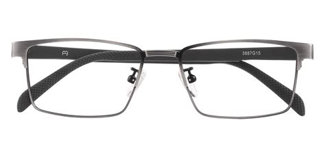 Karlson Rectangle Prescription Glasses Gray Carbon Fiber Temples Women S Eyeglasses Payne