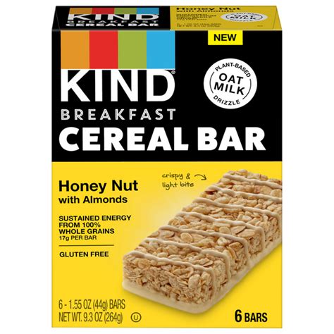 Save On KIND Gluten Free Honey Nut With Almonds Breakfast Cereal Bars