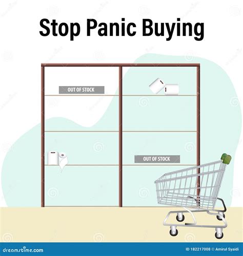 Customer in Panic Buying Lots of Food Due To Movement Control by