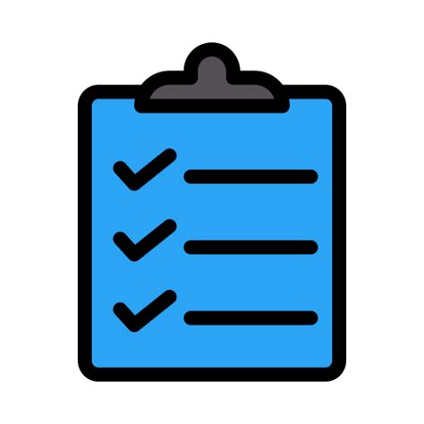 Checklist Vector Stall Lineal Color Icon