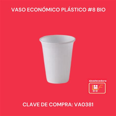 Vaso Econ Mico Pl Stico Bio Ferrliah