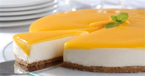 Cheesecake De Manga Sobremesa Deliciosa Receitas Fáceis E Práticas