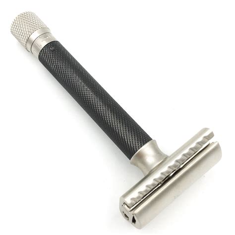 Vargr Variant Adjustable Safety Razor Graphite • Parker Shaving